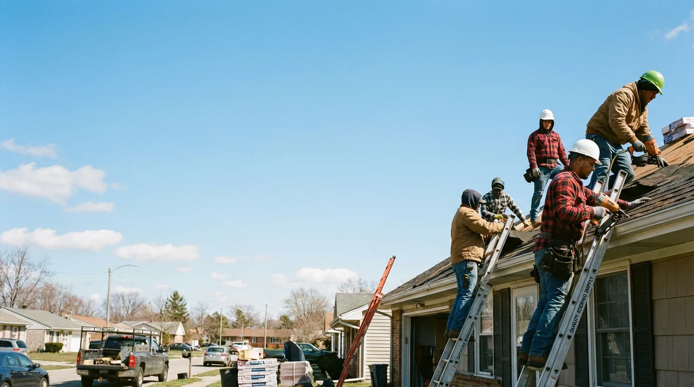 Roofing in Mooseheart, IL near me
